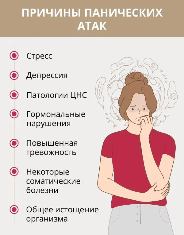 Причины возникновения панических атак